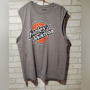 Harley Davidson Sleeveless Top, XL
